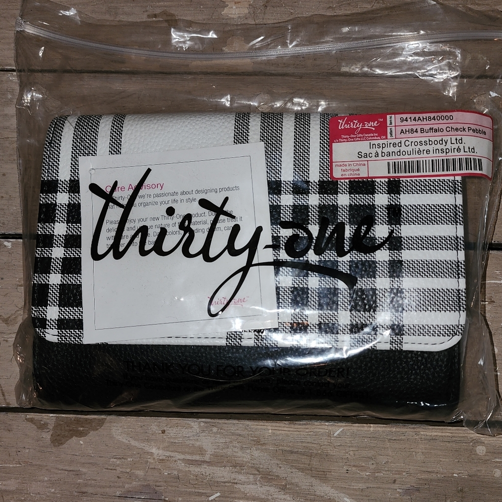 Inspired Crossbody Ltd. - Buffalo Check Pebble